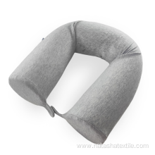 Cylindrical bendable memory foam deformed U-shaped pillow